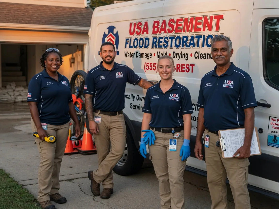 Basement Flood Cleanup company in Hudson, IL